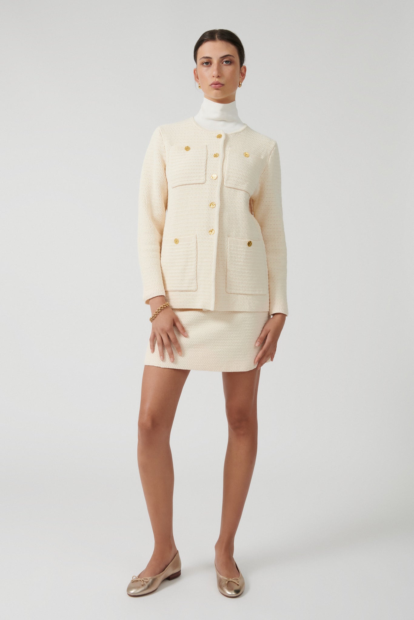 HELENA JACKET - IVORY