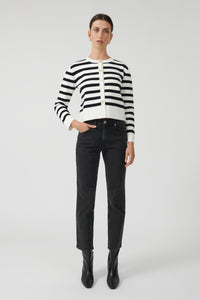 GALA CARDIGAN - BLACK BRETON