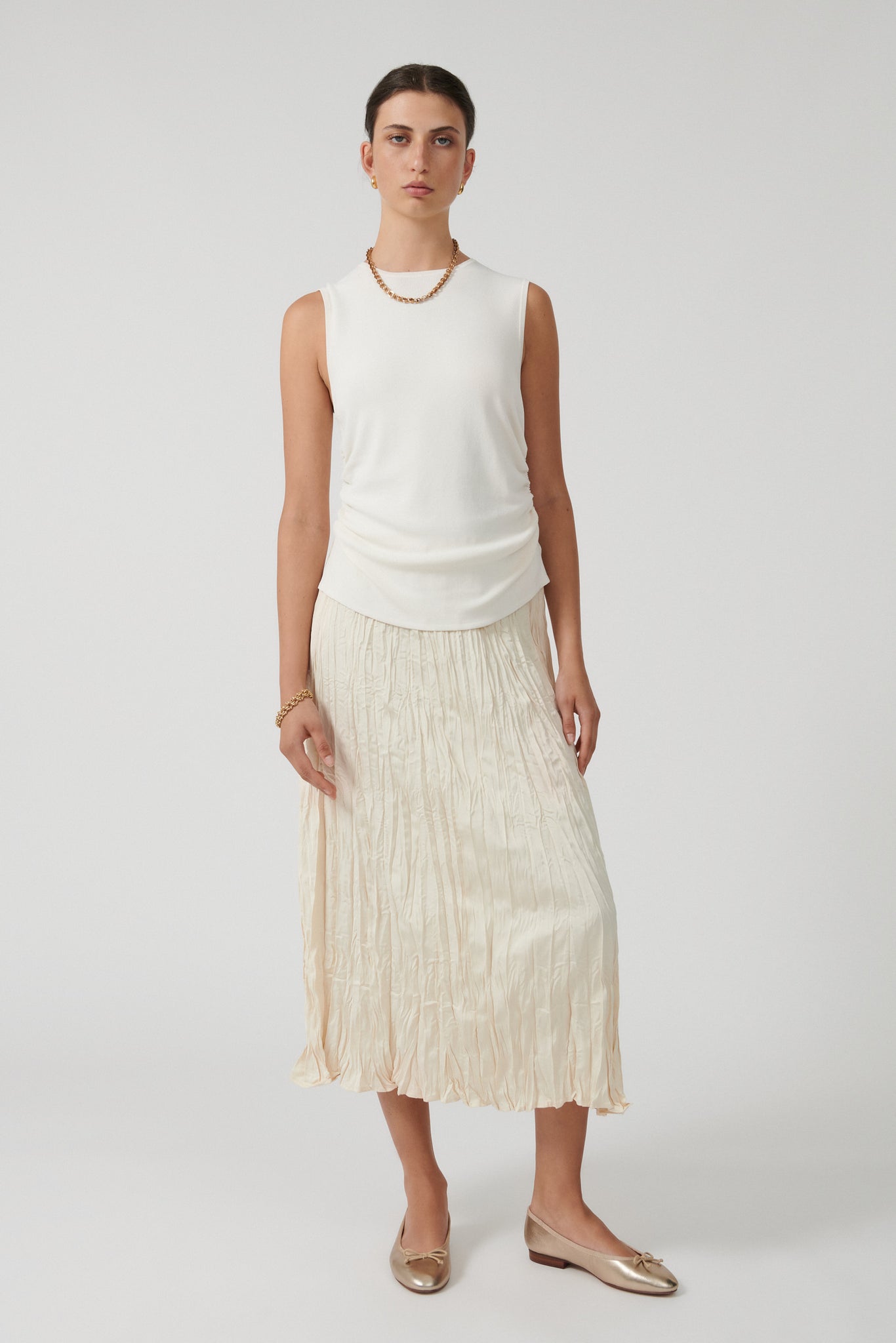 HARRI TOP - WHITE [FINAL SALE]