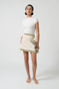 SIERRA SKIRT - BEIGE [FINAL SALE]