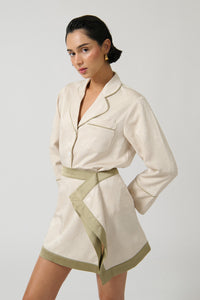 SIERRA SKIRT - BEIGE [FINAL SALE]