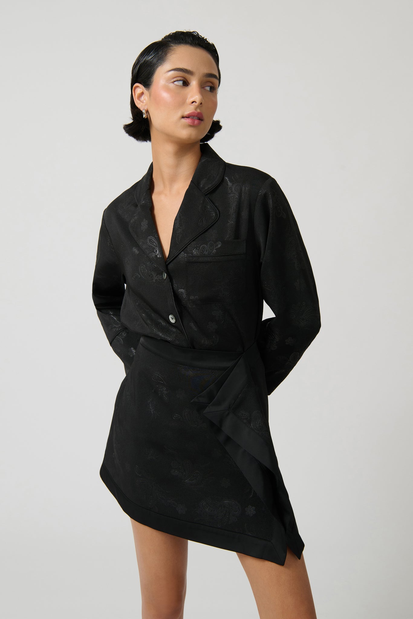 SIERRA SKIRT - BLACK [FINAL SALE]