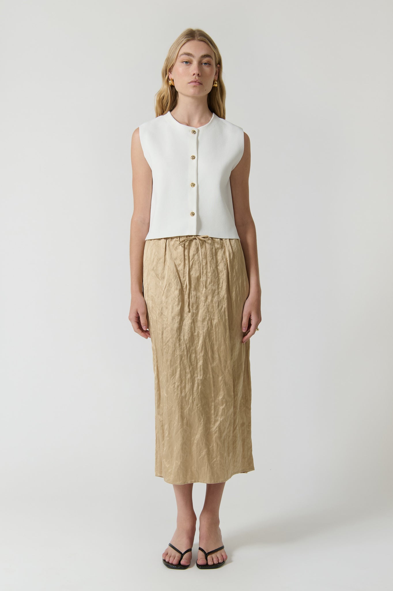 LINDA GILET - WHITE