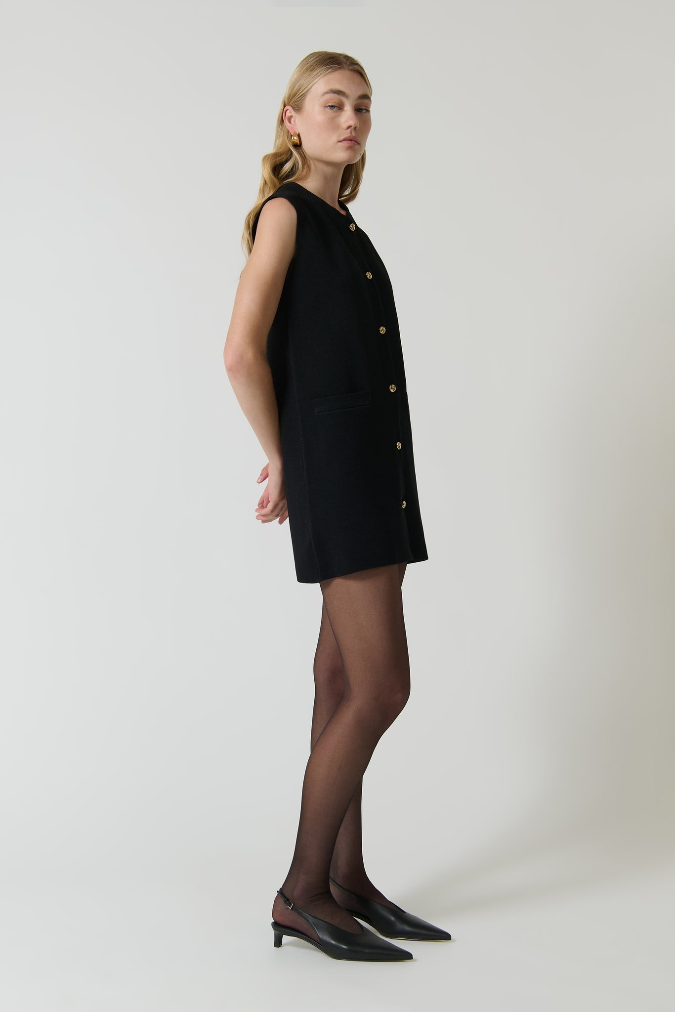 NANDA DRESS - BLACK