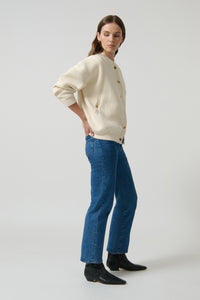 LUCIA BOMBER - IVORY