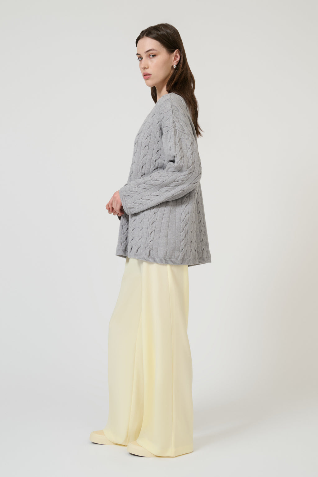IRIS SWEATER - GREY MARLE – ONTE