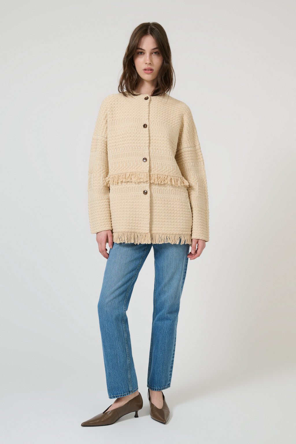 CANDELA JACKET - SAND – ONTE