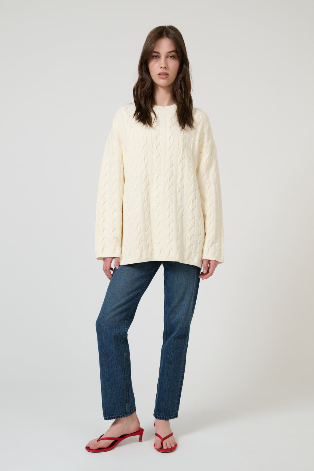 IRIS SWEATER - IVORY – ONTE