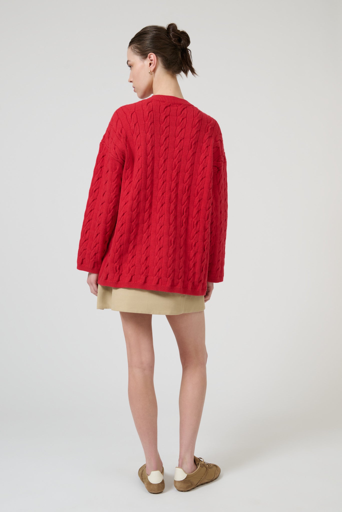 IRIS SWEATER - RED – ONTE