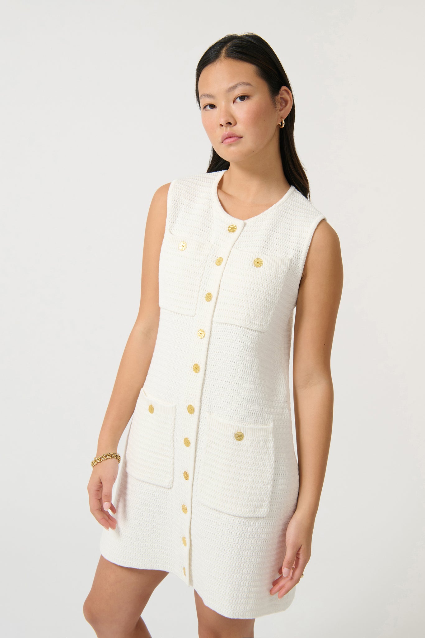 HELENA DRESS  - WHITE