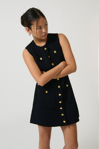 HELENA DRESS  - BLACK