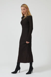 LENKA DRESS - CHOCOLATE [FINAL SALE]
