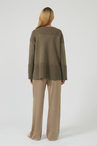 VALENTINA SWEATER - OLIVE [FINAL SALE]