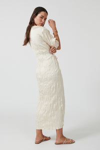 MENCIA ROBE DRESS - IVORY [FINAL SALE]