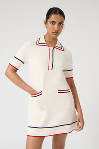 ABRIL DRESS - IVORY