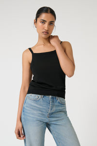 LETICIA TANK - BLACK
