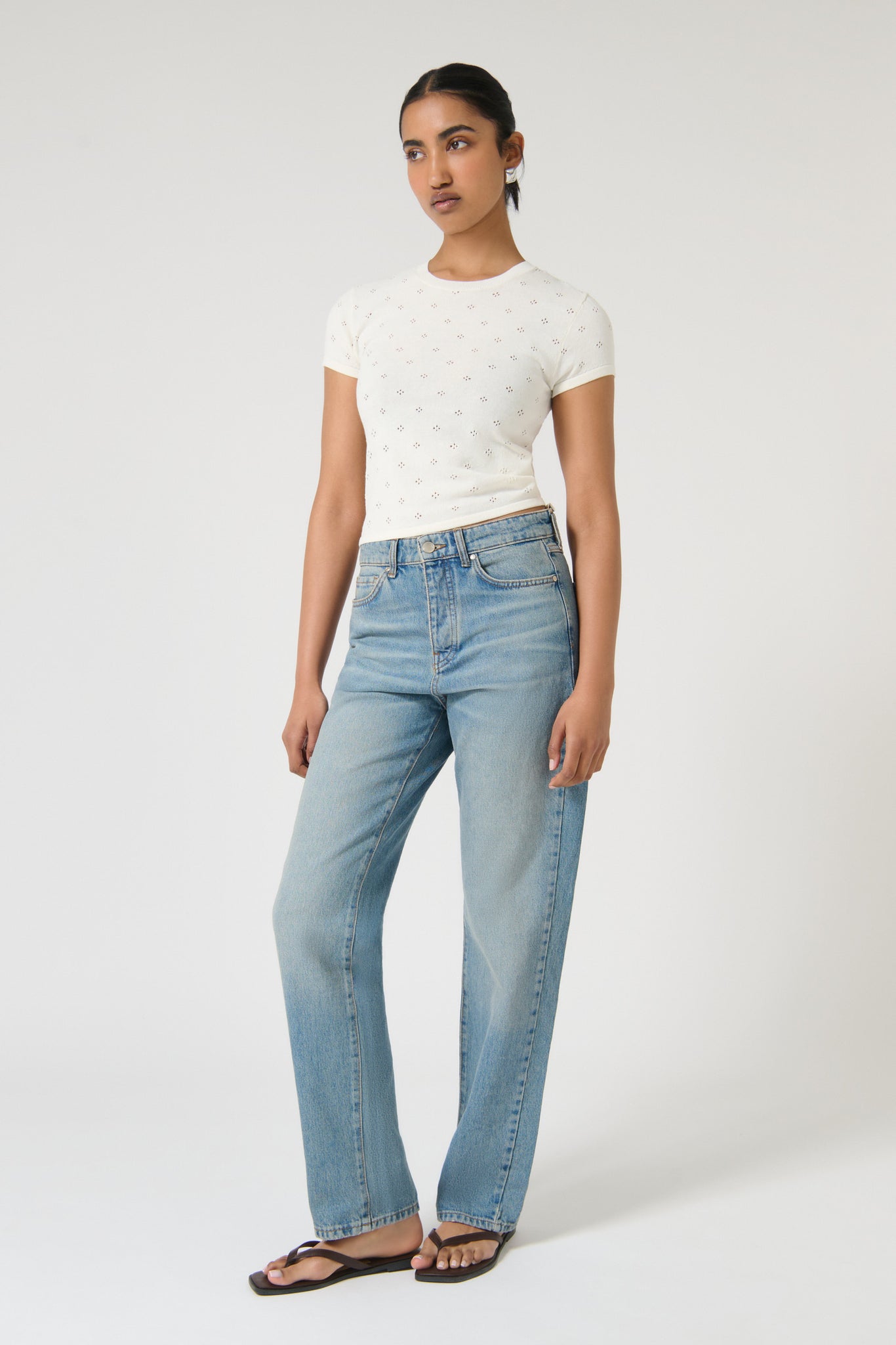 NENA TEE - WHITE