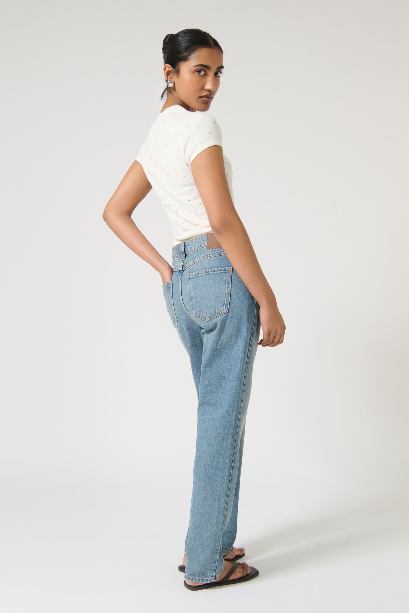 NENA TEE - WHITE