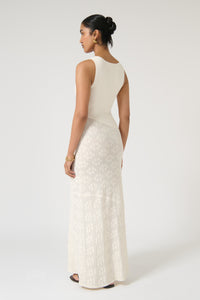 MIRA DRESS - IVORY