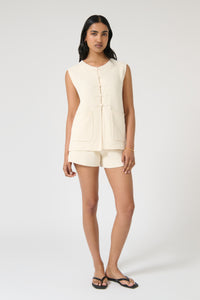 HELENA SHORTS - IVORY