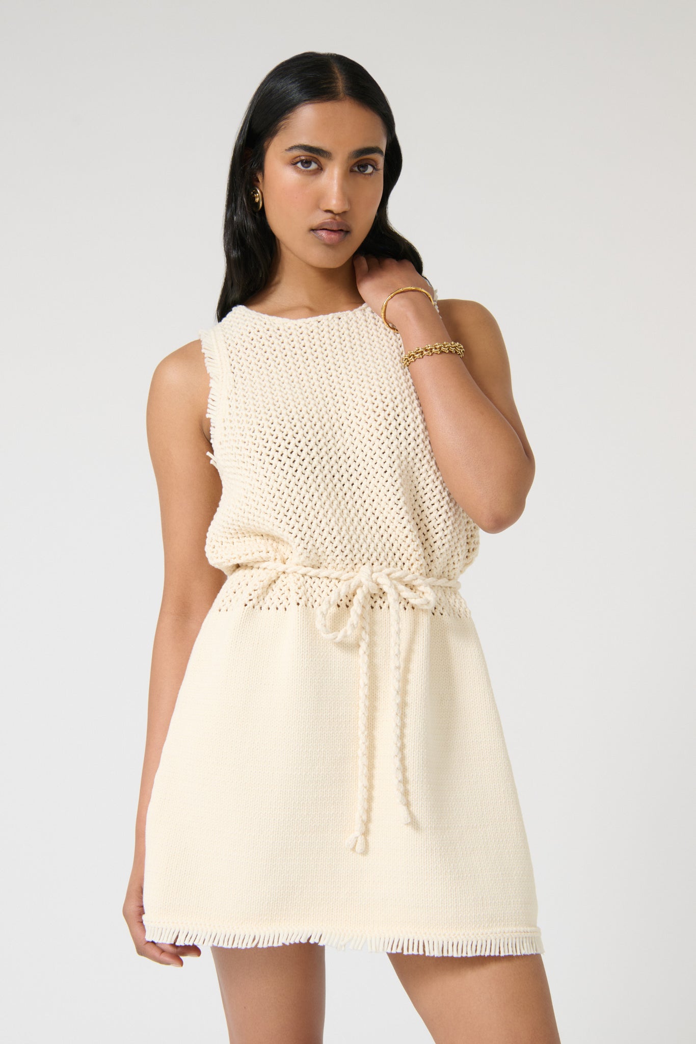 JANA DRESS - IVORY