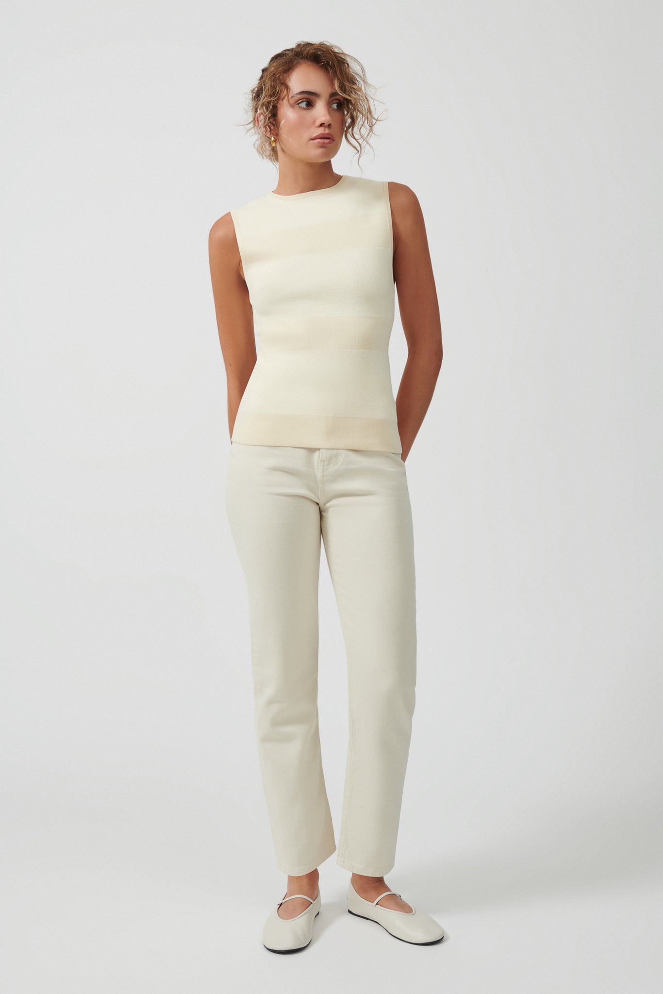 ALMA TOP - IVORY [FINAL SALE]