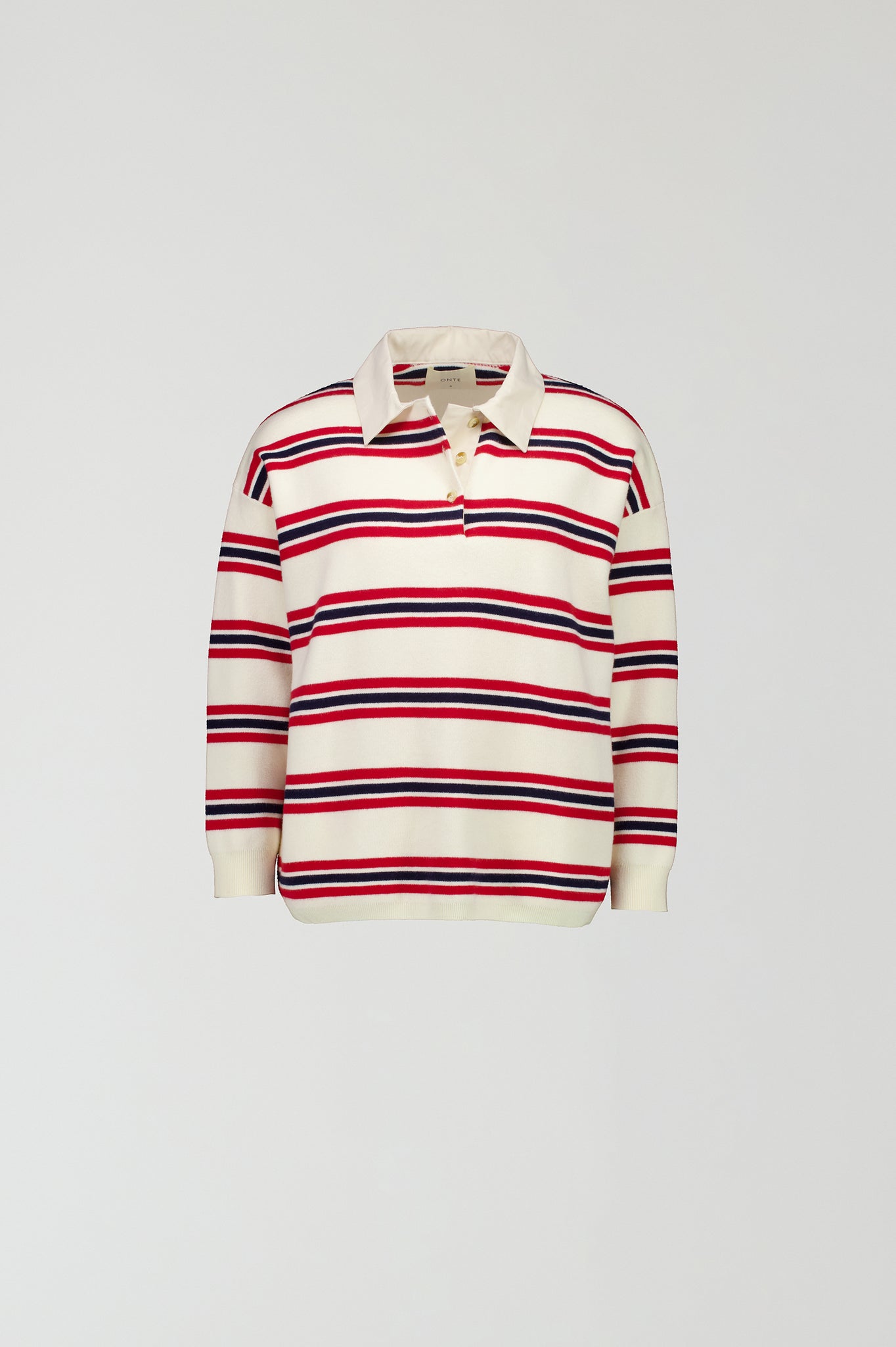 EMMA SWEATER - RED STRIPE