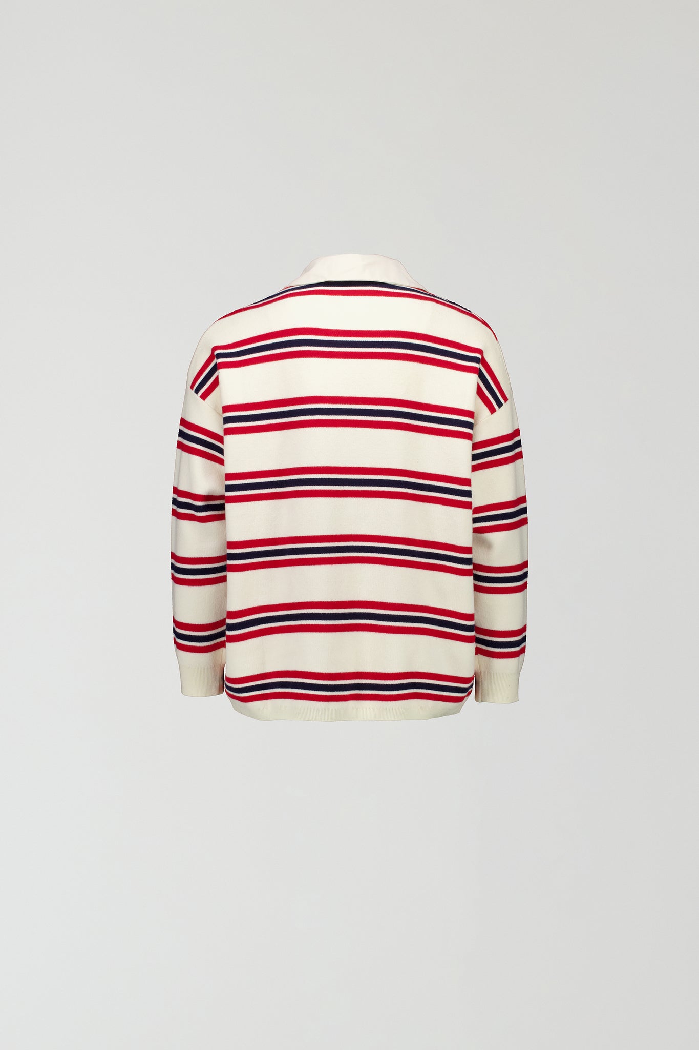 EMMA SWEATER - RED STRIPE